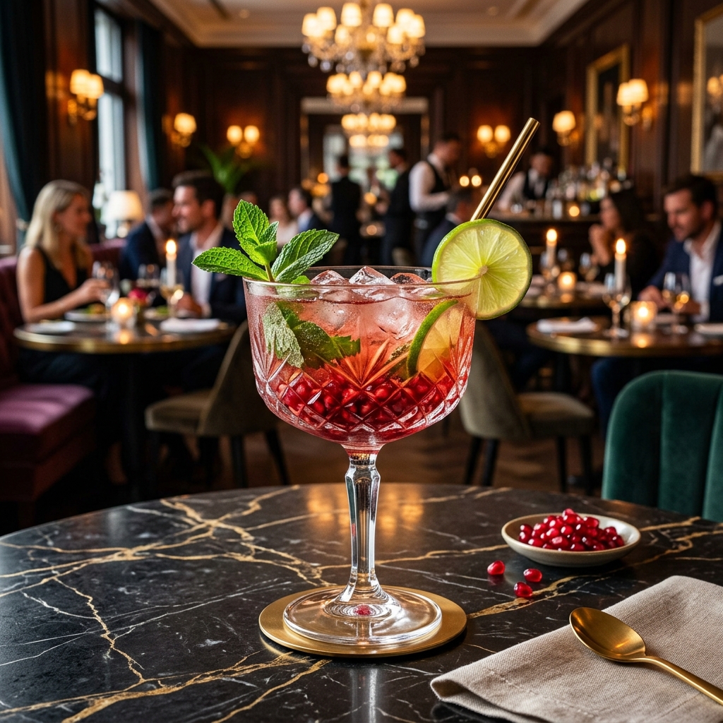 Signature Pomegranate Mocktail